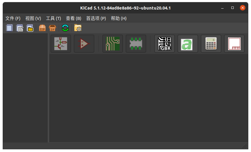 KiCad Ubuntu Screenshot