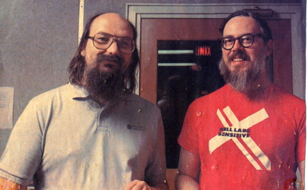 Unix 之父 Ken Thompson 和 C 语言之父 Dennis Ritchie