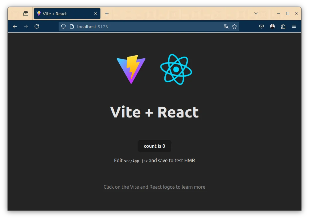 创建第一个 React 项目