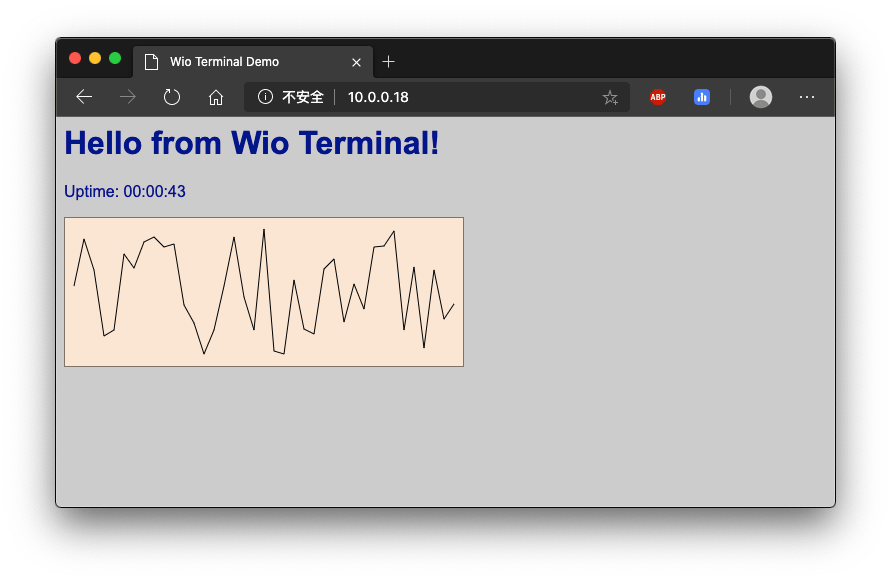 Wio Terminal Web 服务器